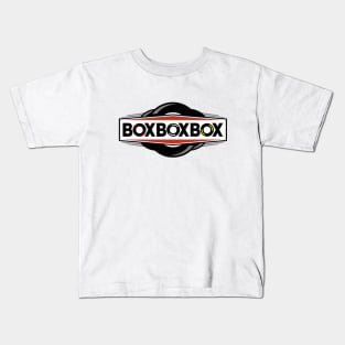 Box Box Box Formula 1 Tyre Choice Compound Design Kids T-Shirt